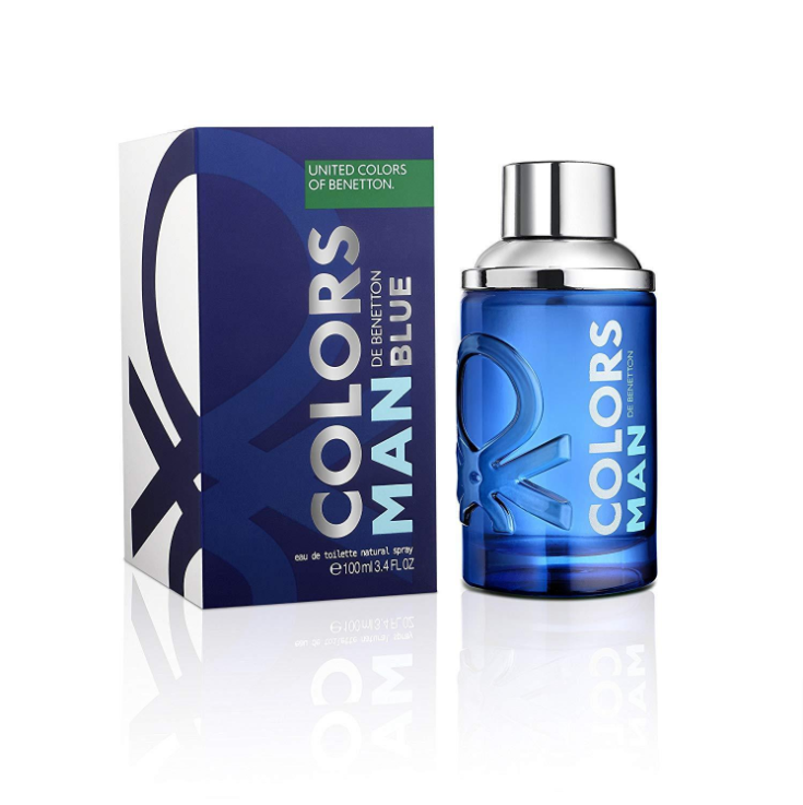 Benetton Colors Man Blue EDT 100 ml - Las Villas Online