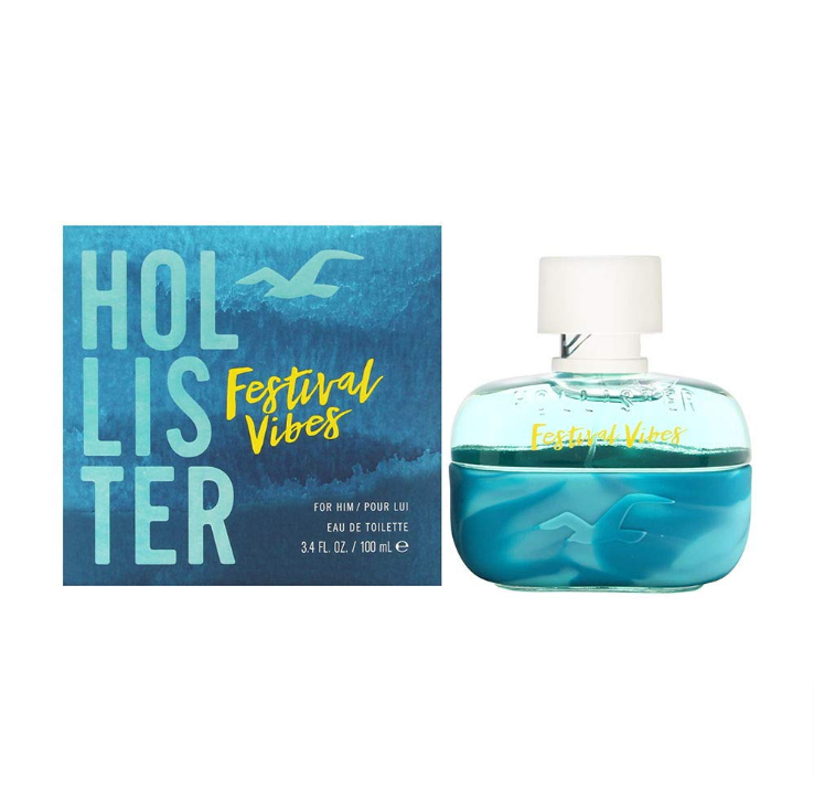 Hollister Festival Vibes Homme EDT 100 ml - Las Villas Online