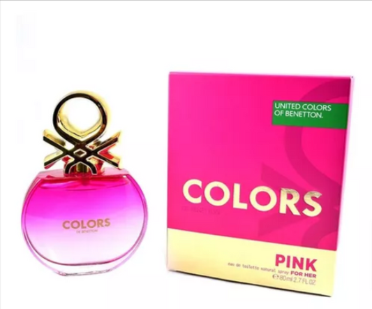 Benetton Colors Pink EDT 80 ml - Las Villas Online