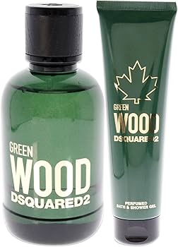 DSQUARED2 Set Wood Green 100ml & Shower Gel